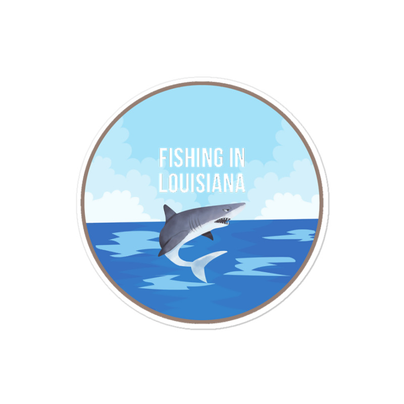 Limited Edition Fishing In Louisiana Sticker | Artistshot