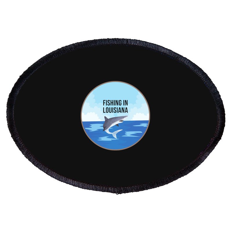 Limited Edition Fishing In Louisiana Oval Patch | Artistshot