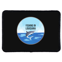 Limited Edition Fishing In Louisiana Rectangle Patch | Artistshot