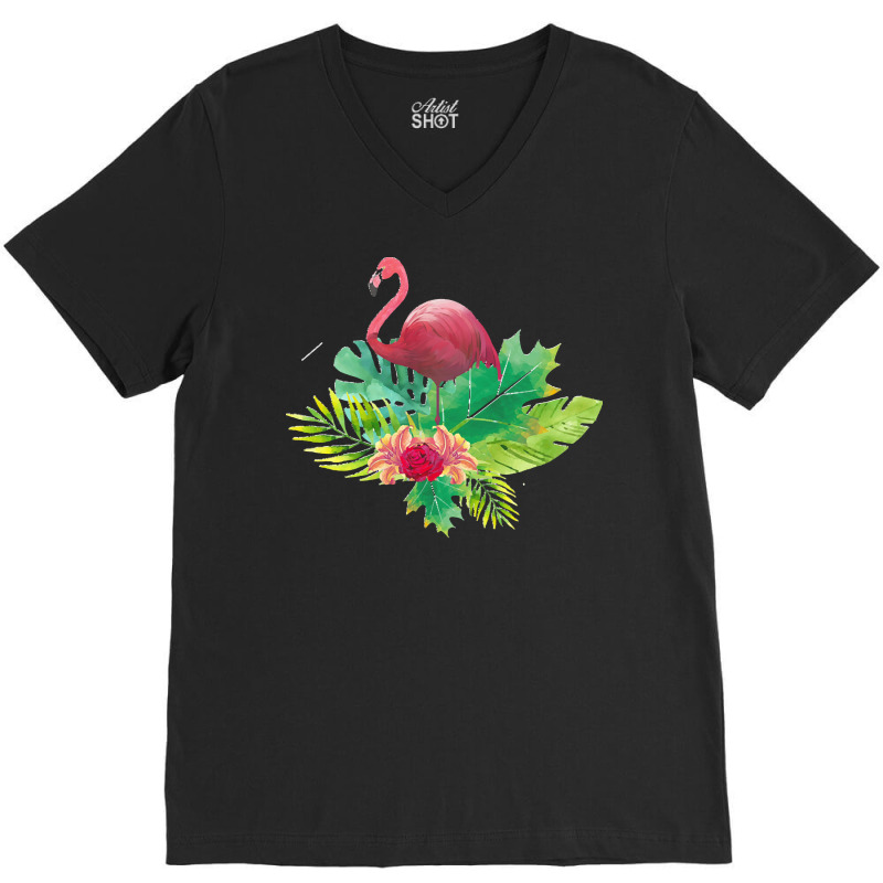 Flamingo T  Shirtflamingo V-neck Tee | Artistshot