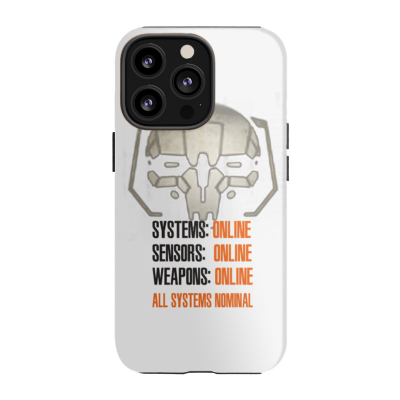 Mechwarrior All Systems Nominal Active iPhone 13 Pro Case by CHRISTYWOODS | Artistshot