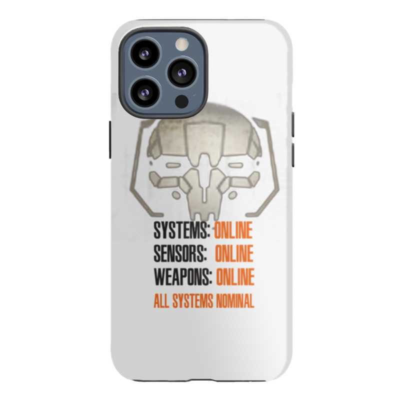 Mechwarrior All Systems Nominal Active iPhone 13 Pro Max Case by CHRISTYWOODS | Artistshot