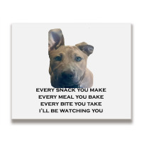 Barley I'll Be Watching You T Shirt Metal Print Horizontal | Artistshot