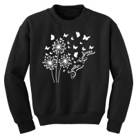 Dandelion Scatter Kindness   Be Kind Matching Family Gifts Pullover Youth Sweatshirt | Artistshot