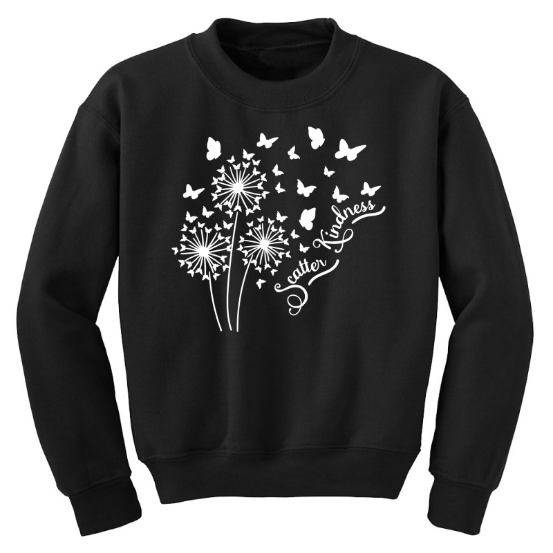 Dandelion Scatter Kindness   Be Kind Matching Family Gifts Pullover Youth Sweatshirt by casaniuy89 | Artistshot