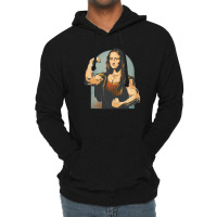 Strong Lady Painting Hydro Lightweight Hoodie | Artistshot