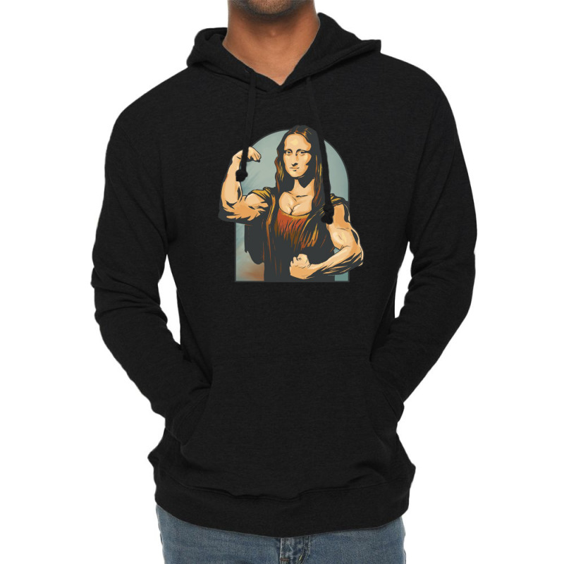 Strong Lady Painting Hydro Lightweight Hoodie by sayuti | Artistshot