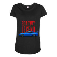 Roadway Legend Maternity Scoop Neck T-shirt | Artistshot