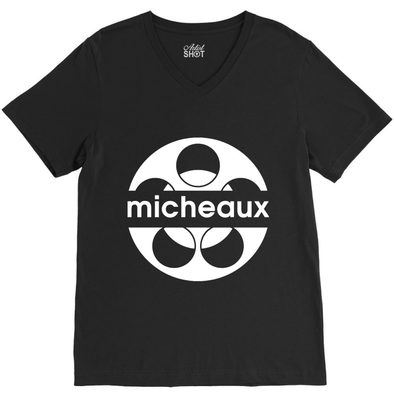 Trending Micheaux Dekes Ivory V-neck Tee | Artistshot