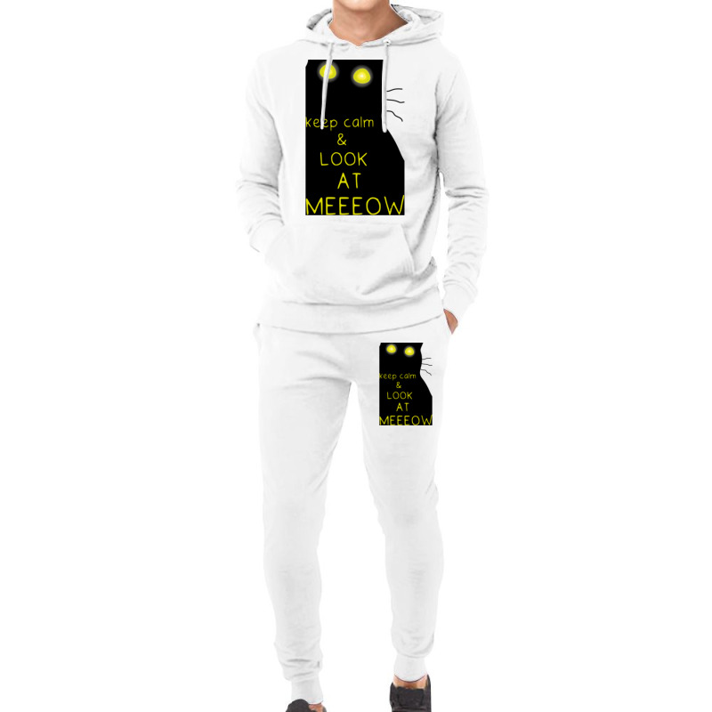 Keep Calm And Look At Meeeow Cat Hypnotic Hoodie & Jogger set by CHRISTOPHERBARRERAS | Artistshot