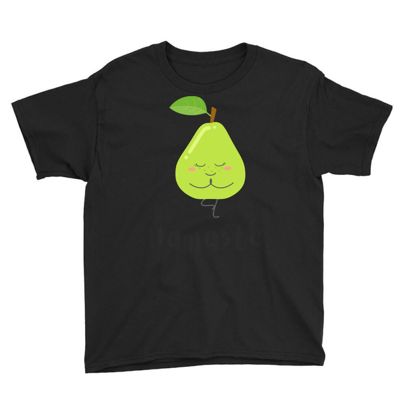 Namaste Meditation T  Shirt Namaste Pear, Meditation, Yoga T  Shirt Youth Tee by scottydickinson477 | Artistshot