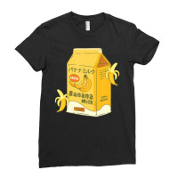 Limited Edition Banana Milk Aesthetic Otaku Japanese As Kawaii Ladies Fitted T-shirt | Artistshot