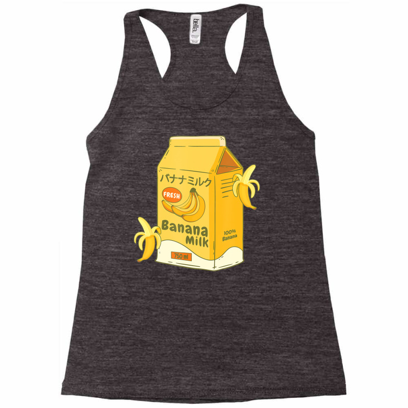 Limited Edition Banana Milk Aesthetic Otaku Japanese As Kawaii Racerback Tank by haodinhvan1 | Artistshot