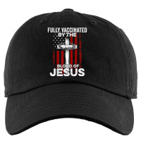 Fully Vaccinated By The Blood Of Jesus Christian Usa Flag Kids Cap | Artistshot