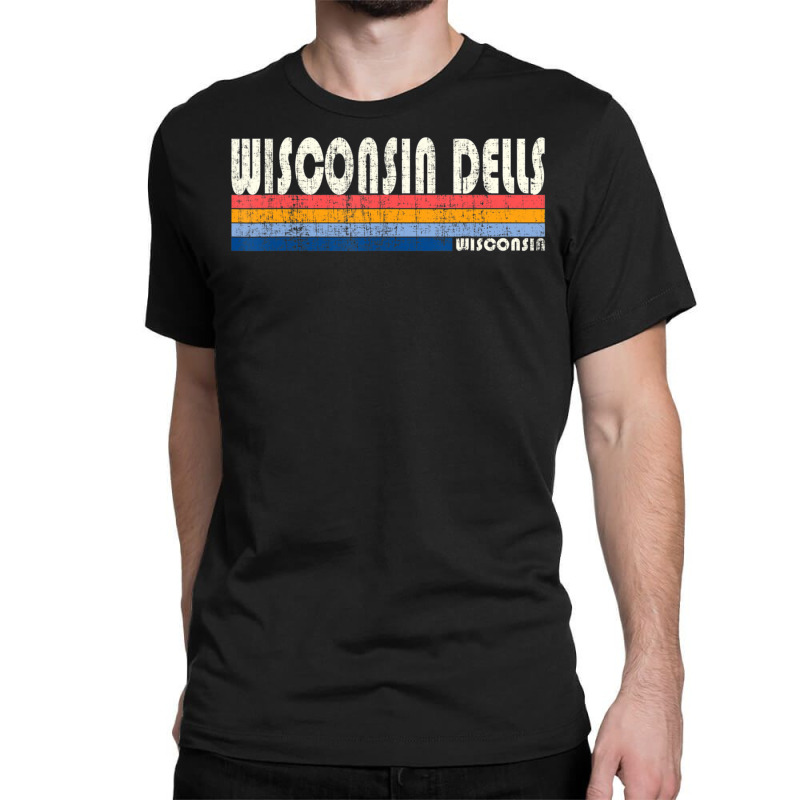 Vintage 70s 80s Style Wisconsin Dells Wi Classic T-shirt | Artistshot