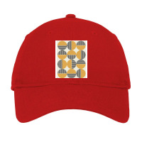 Circle Lines Pattern Adjustable Cap | Artistshot