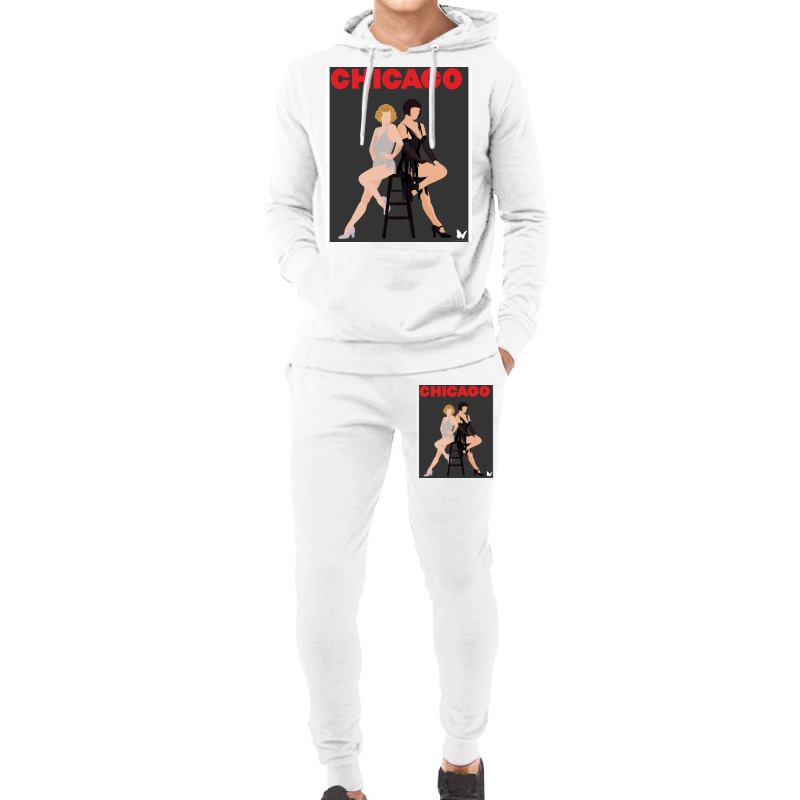 Chicago Musical Minimalist Poster Hoodie & Jogger set by faschalekrie | Artistshot