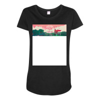 City In The Distance Maternity Scoop Neck T-shirt | Artistshot