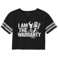 I Am The Warranty Race Car Parts Repair Guy Funny Mechanic Scorecard Crop Tee | Artistshot