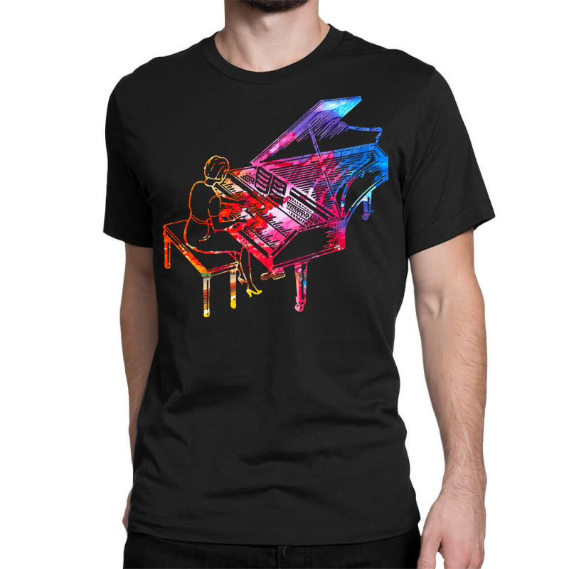 Piano Gift T  Shirtpiano Instrument Gift Idea T  Shirt Classic T-shirt by dondaugherty475 | Artistshot