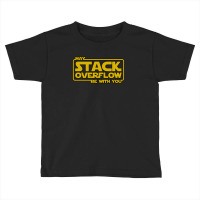 Stack Overflow With You Toddler T-shirt | Artistshot