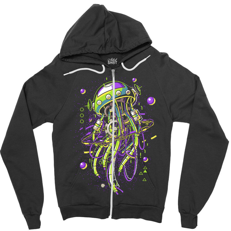 Jellyfish T  Shirt Machine Jellyfish T  Shirt Zipper Hoodie | Artistshot