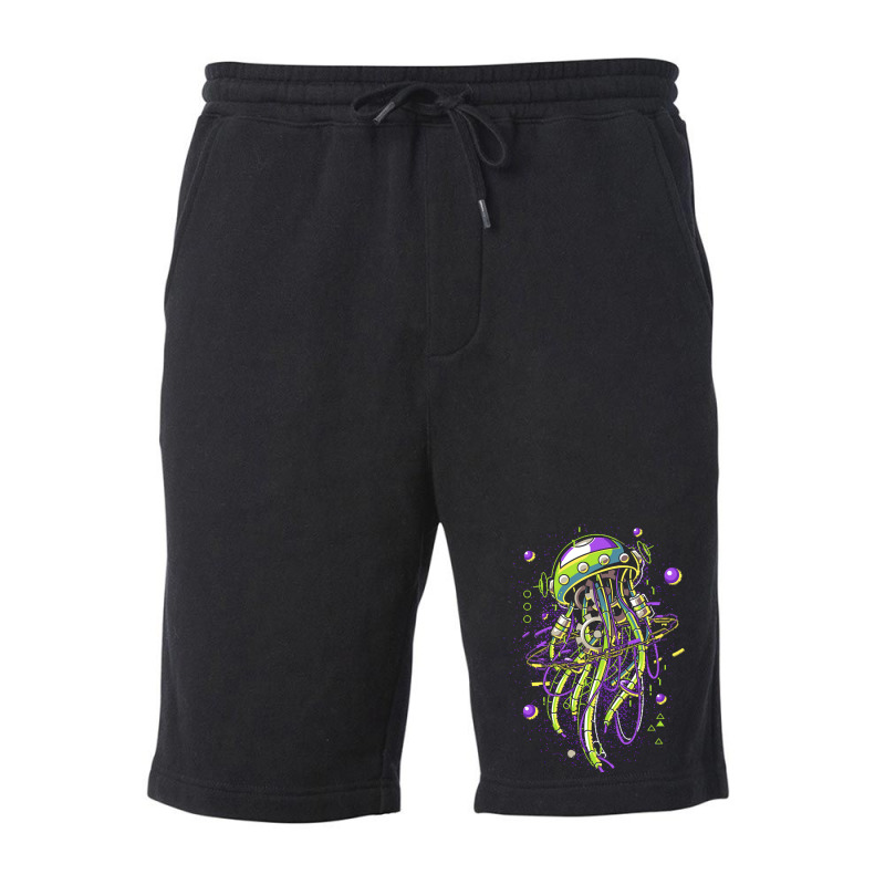 Jellyfish T  Shirt Machine Jellyfish T  Shirt Fleece Short | Artistshot