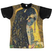 The Kiss 1907 1908 Howls Moving Castle Graphic T-shirt | Artistshot