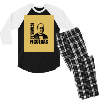 Estanislao Figueras Graphic  Music Men's 3/4 Sleeve Pajama Set | Artistshot