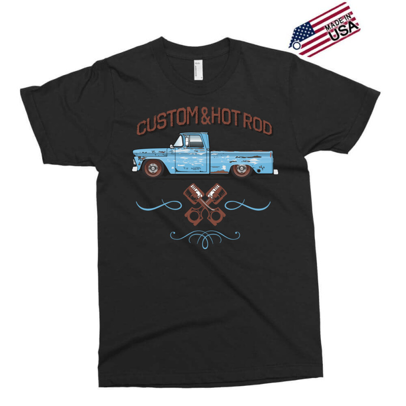 Hot Rod Patina Brigade Blue Exclusive T-shirt by MernaPutney | Artistshot