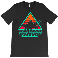 Vintage 80's Retrowave Triceratops Dinosaur T-shirt | Artistshot