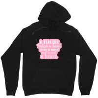 A Teacher Takes A Hand Opens A Mind And Touches A Heart Sticker Unisex Hoodie | Artistshot