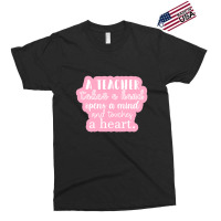 A Teacher Takes A Hand Opens A Mind And Touches A Heart Sticker Exclusive T-shirt | Artistshot