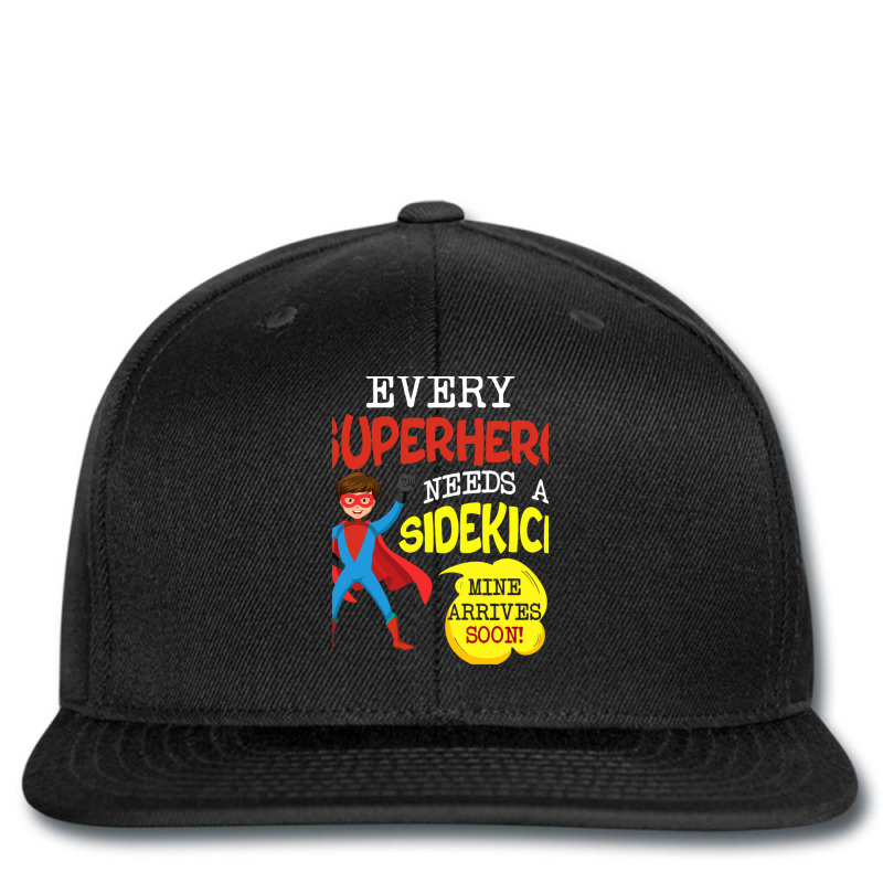 Every Superhero Needs A Sidekick Ba Printed hat by SuzanneElaineSehorn | Artistshot