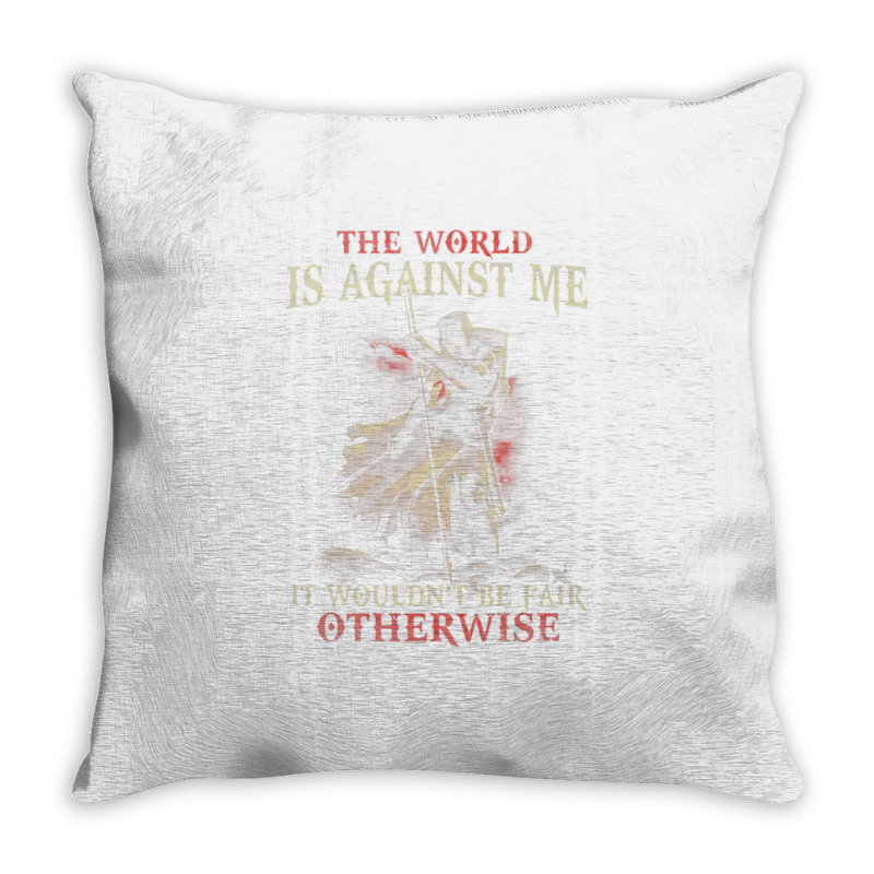 Crusader Knight Templar Warrior Of God   Be Fair Premium T Shirt Throw Pillow | Artistshot