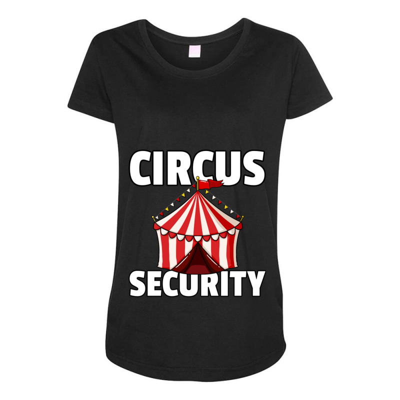 Circus Staff Security Gift Ringmaster Clown Pullover Hoodie Maternity Scoop Neck T-shirt by ReginaldLewisMay | Artistshot