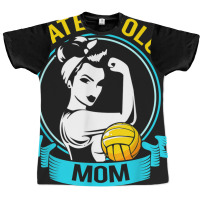 Water Polo Mothers Day For Water Polo Mom Graphic T-shirt | Artistshot