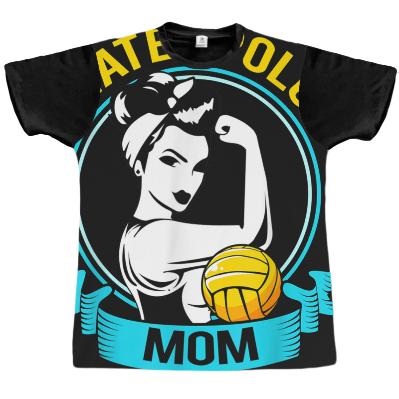 Water Polo Mothers Day For Water Polo Mom Graphic T-shirt | Artistshot