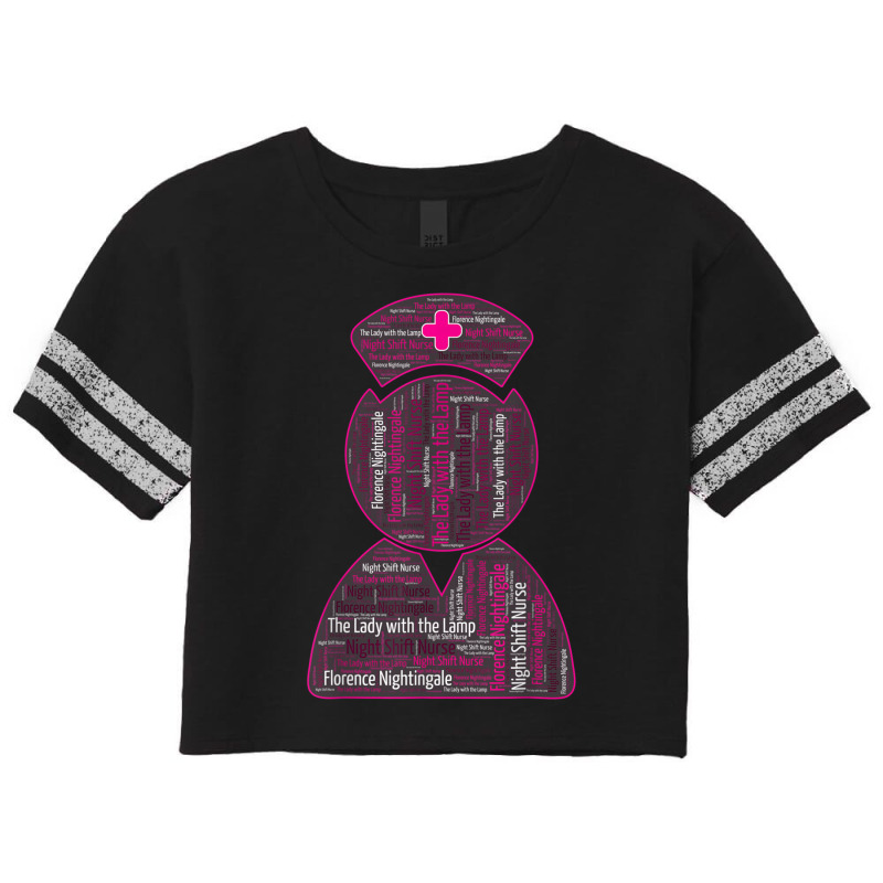 The Lady With The Lamp Nurse Florence Nightingale T Shirt Scorecard Crop Tee by zaeske | Artistshot