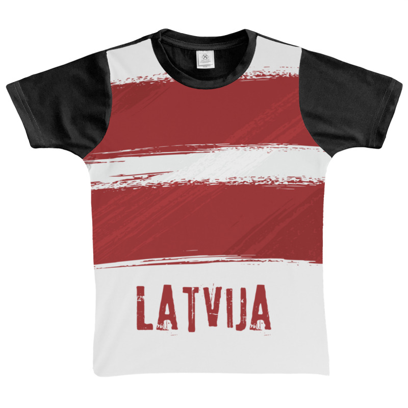 Grunge Latvia Flag  Latvija Latvian Language Long Sleeve T Shirt Graphic Youth T-shirt by kleebbi | Artistshot