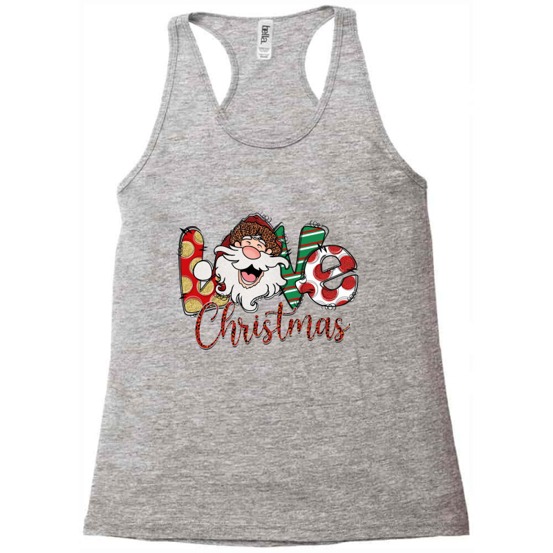 Love Christmas Racerback Tank by merlewilliamson | Artistshot