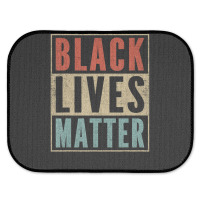 Vintage Black Lives Matter Retro 70s 80s Style Blm Rear Car Mat | Artistshot