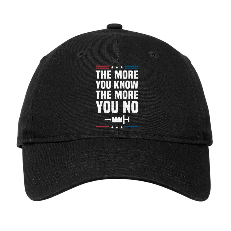 The More You Know The More You No Anti Vaccine Mandates Long Sleeve Adjustable Cap by JesusManuelArredondo | Artistshot