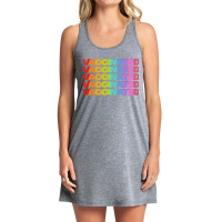 Vaccinated Retro Style Typography Design Tank Dress | Artistshot