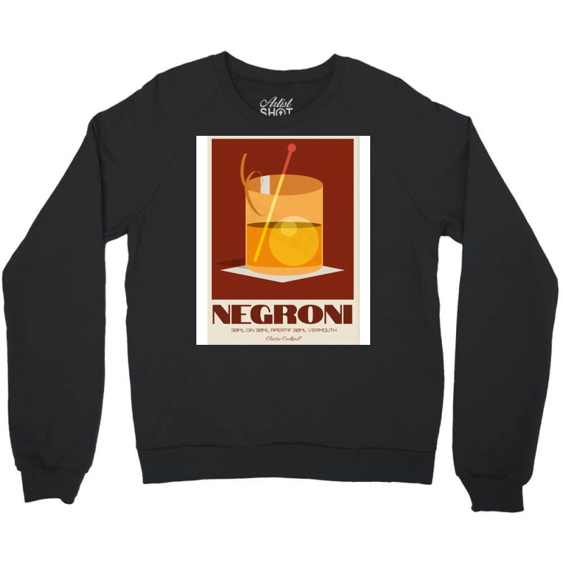 Classic Negroni Vintage Crewneck Sweatshirt by toufieenteksd | Artistshot