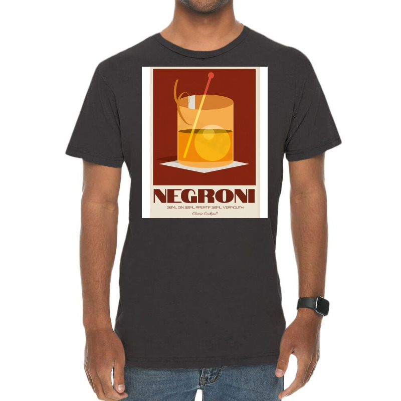 Classic Negroni Vintage Vintage T-Shirt by toufieenteksd | Artistshot