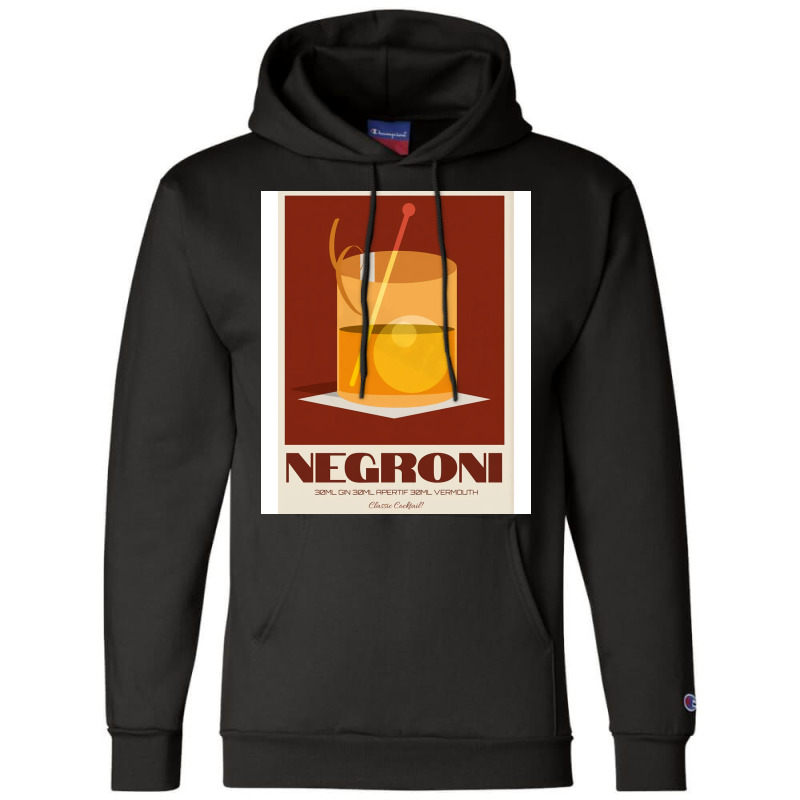 Classic Negroni Vintage Champion Hoodie by toufieenteksd | Artistshot