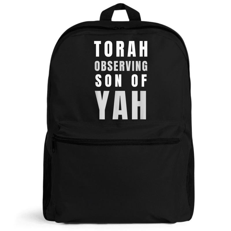 Torah Observing Son Of Yah Messianic Hebrew Roots T Shirt Backpack | Artistshot