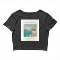 Claude Monet   Etretat Crop Top | Artistshot