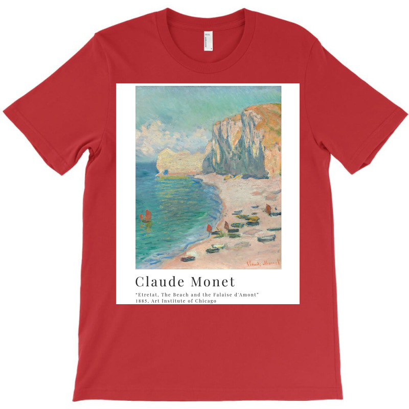 Claude Monet   Etretat1 T-Shirt by toufieenteksd | Artistshot